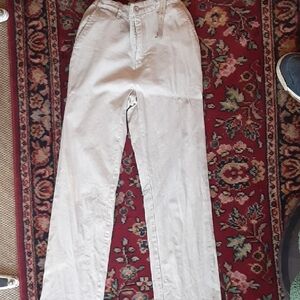 Old Navy Kids Beige Straight Leg Jeans